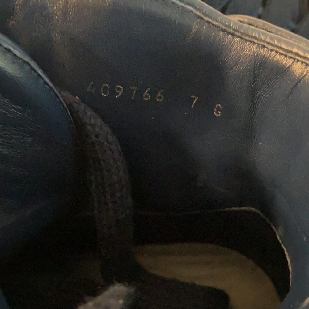 Gucci Men High Top Nylon Guccissima Light/Camelot Size 7 (runs big like an 8.5) - Picture 6 of 9